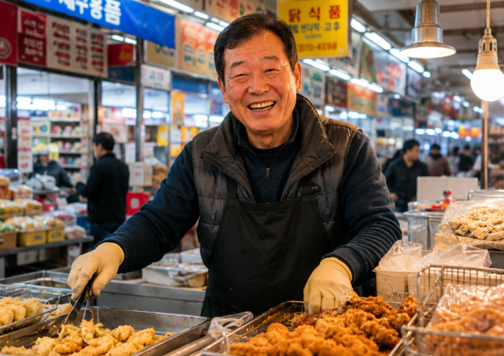 전통시장 사장님 인터뷰